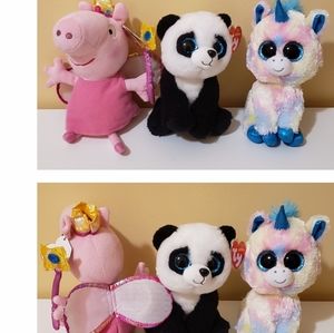 Beanie Baby Bundle of 3